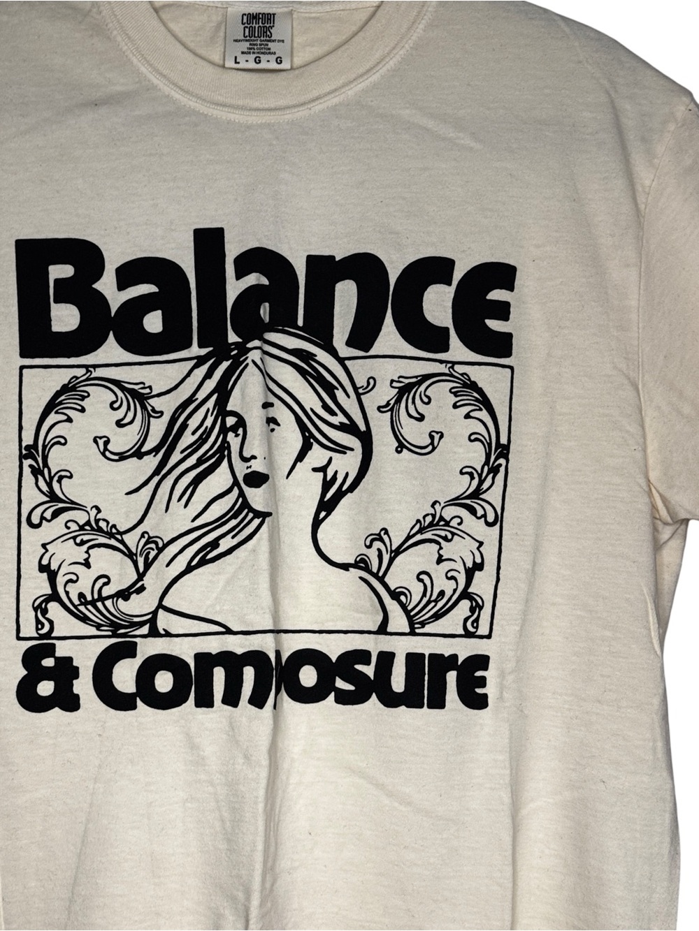 Balance & Composure - “With You In Spirit” 2024 album promo band T-shirt (L)
